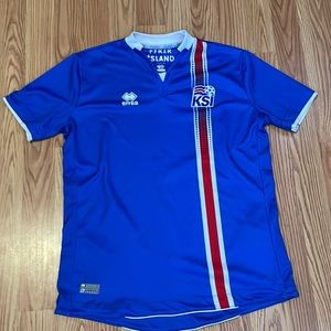 Iceland Mens national team home jersey